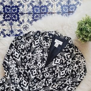 KATHERINE NEW YORK abstract blazer